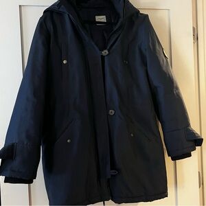 NWOT Vero Moda Navy Blue Puffer Coat, XL